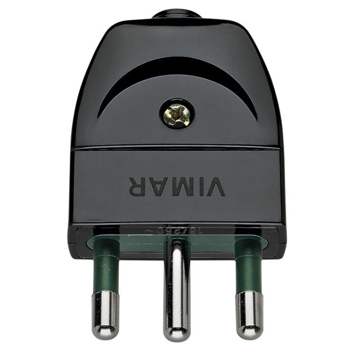 Spina Vimar 2P+T 16S S17 black main product photo