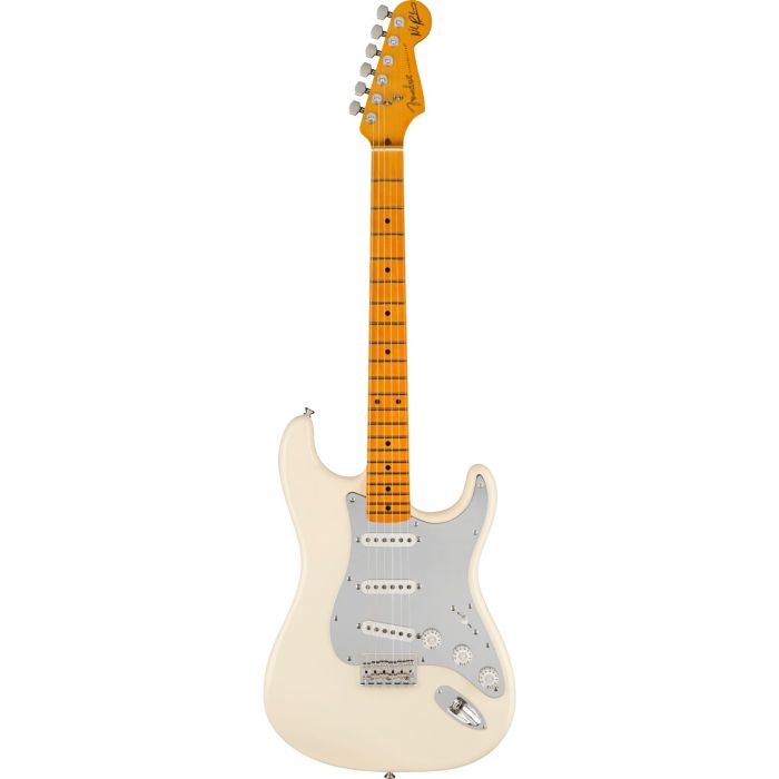 Chitarra Elettrica Fender Nile Rodgers Stratocaster mn olympic white con custodia main product photo