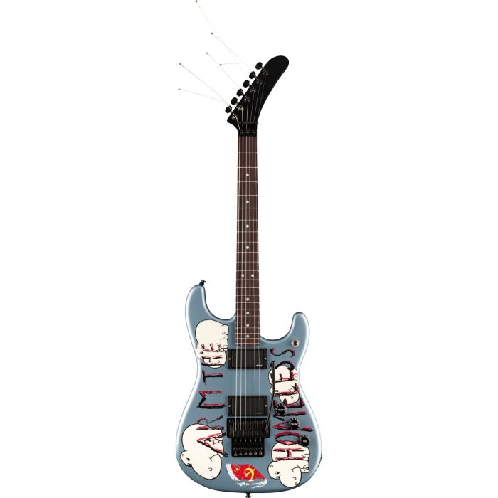 Fender Tom Morello Arm The Homeless RW blue ice metallic Chitarra Elettrica main product photo