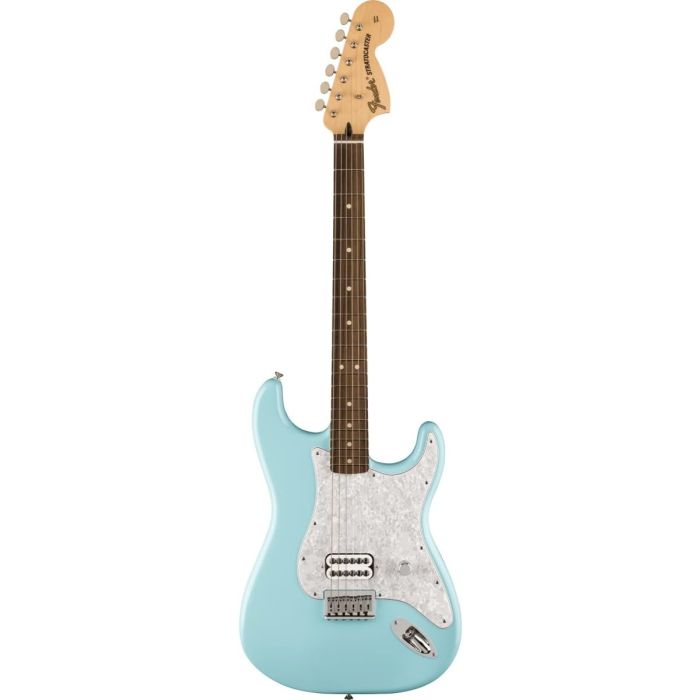 Chitarra Elettrica Fender LTD Tom Delonge Stratocaster RW daphne blue con borsa main product photo