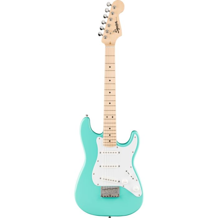 Chitarra Elettrica Mini Fender Squier Stratocaster mn sea foam green main product photo