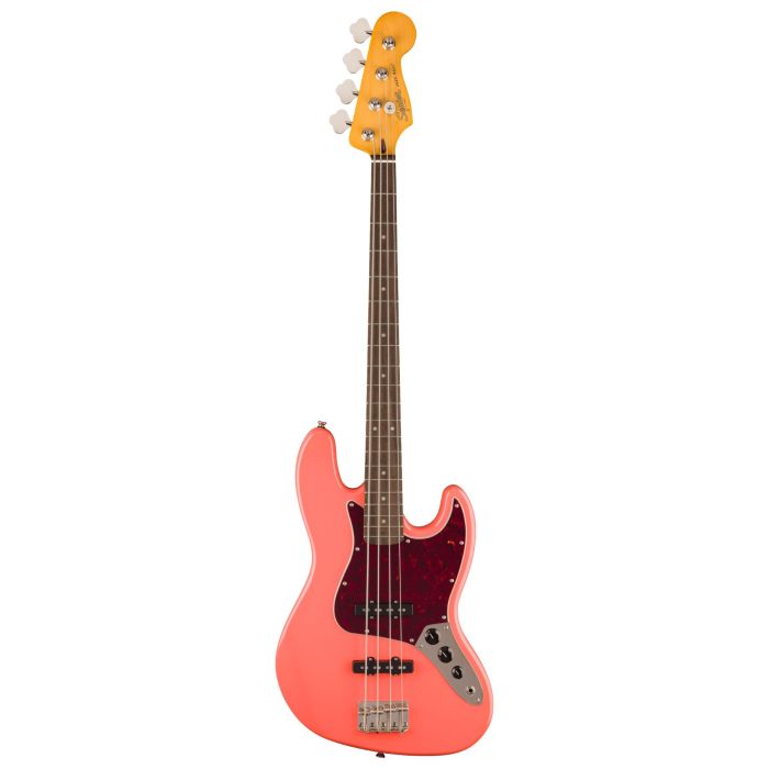 Fender Squier Classic VIbe '60s Jazz Bass LRL Tortoishell Pickguard Tahitian main product photo