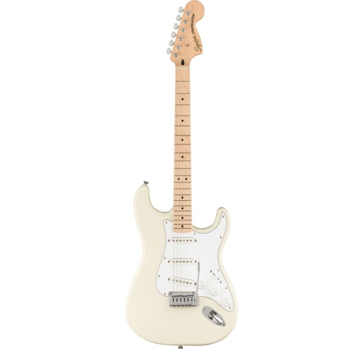 Fender Squier Affinity Stratocaster SSS mn olympic white main product photo
