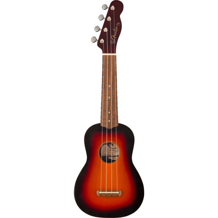 Fender Venice Soprano Ukulele 2TS WN Sunburst main product photo