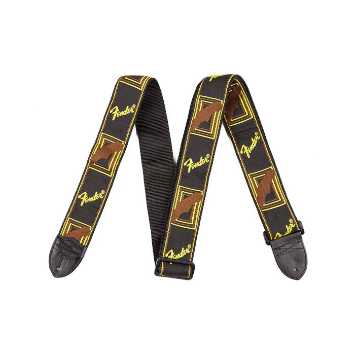 Tracolla Fender Monogrammed 5 cm black yellow brown main product photo