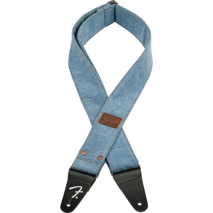 Fender Wrangler denim lt strap main product photo