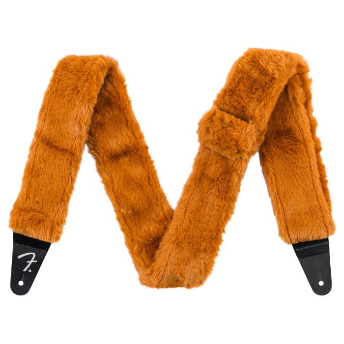Fender Poodle Plush rust strap main product photo