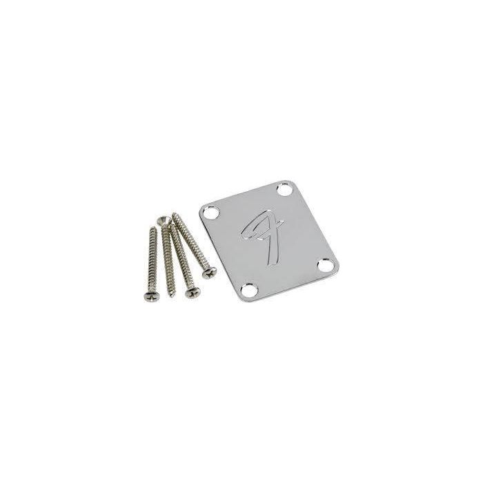 Piastre manico Fender cromato con 4viti main product photo