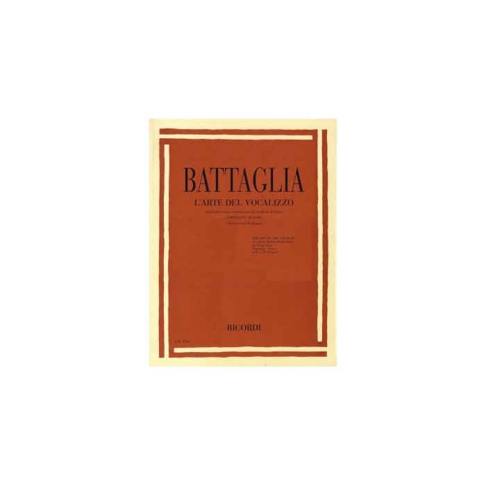 Battaglia L`Arte del Vocalizzo 1 Soprano /Tenore main product photo