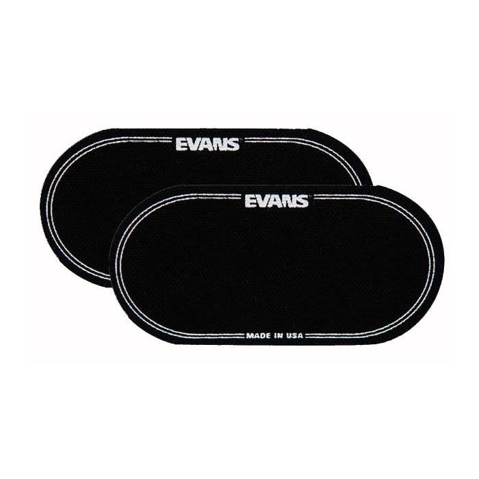 Protezione Evans Pelle Cassa EQPB2 Doppio Pedale Telato 2pz Nero main product photo