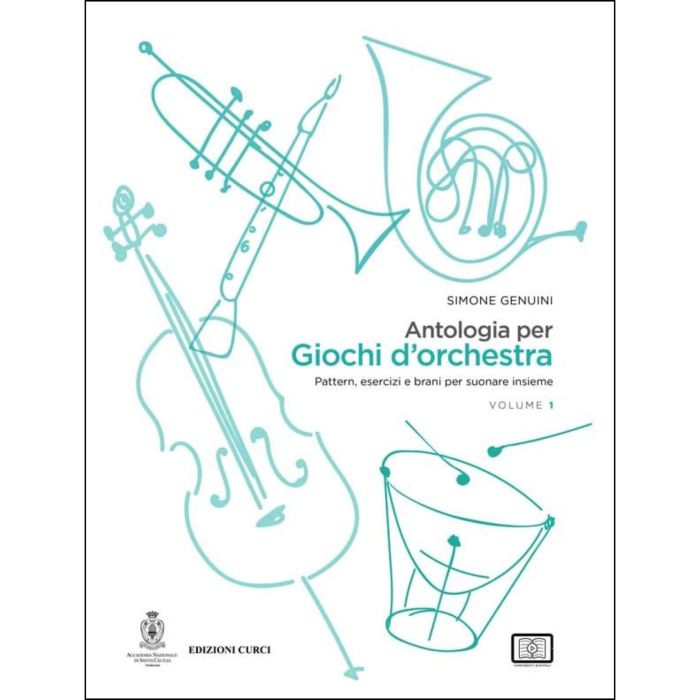 Simone Genuini Antologia per giochi d'orchestra main product photo
