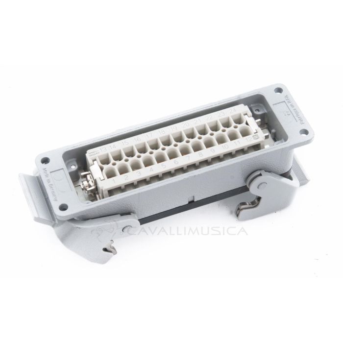 Connettore Harting 17AN 24 E-F industriale femmina main product photo