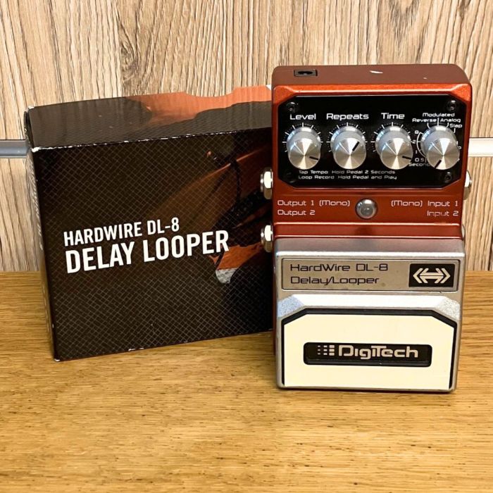 PEDALE EFFETTO CHITARRA DIGITECH DELAY LOOPER USATO main product photo