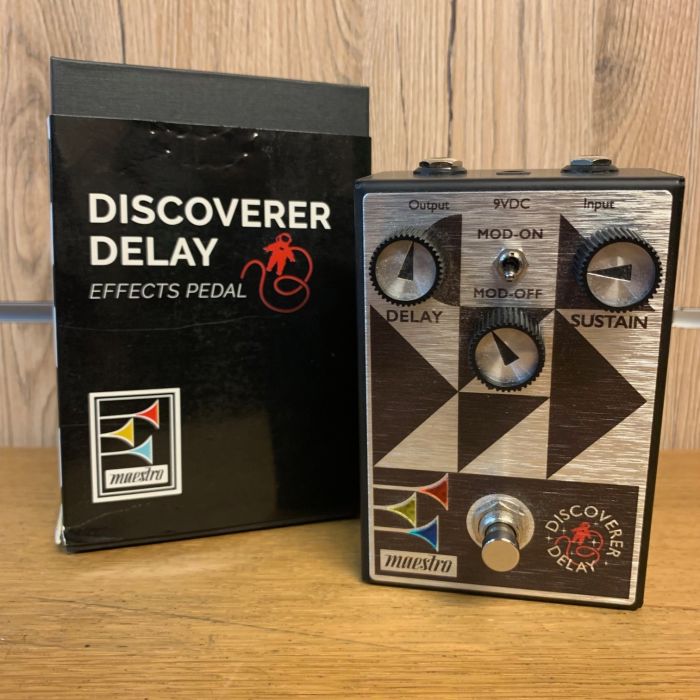 PEDALE MAESTRO ELECTRONICS DISCOVERER DELAY USATO main product photo