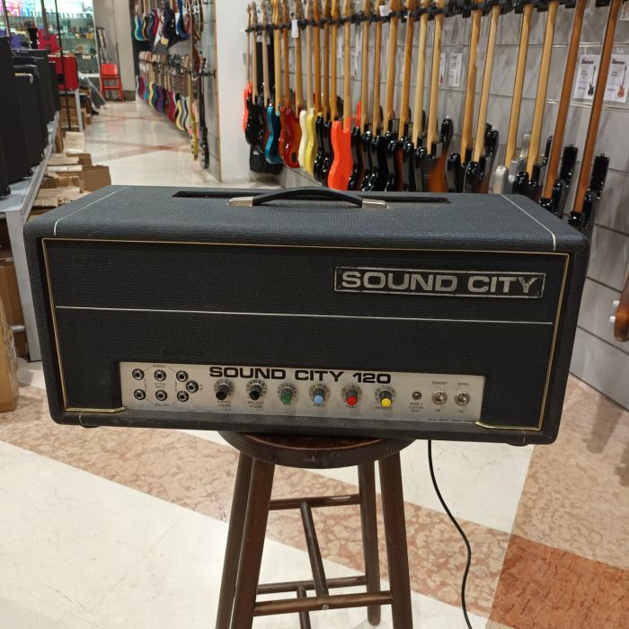 TESTATA CHITARRA ELETTRICA SOUND CITY 120 main product photo