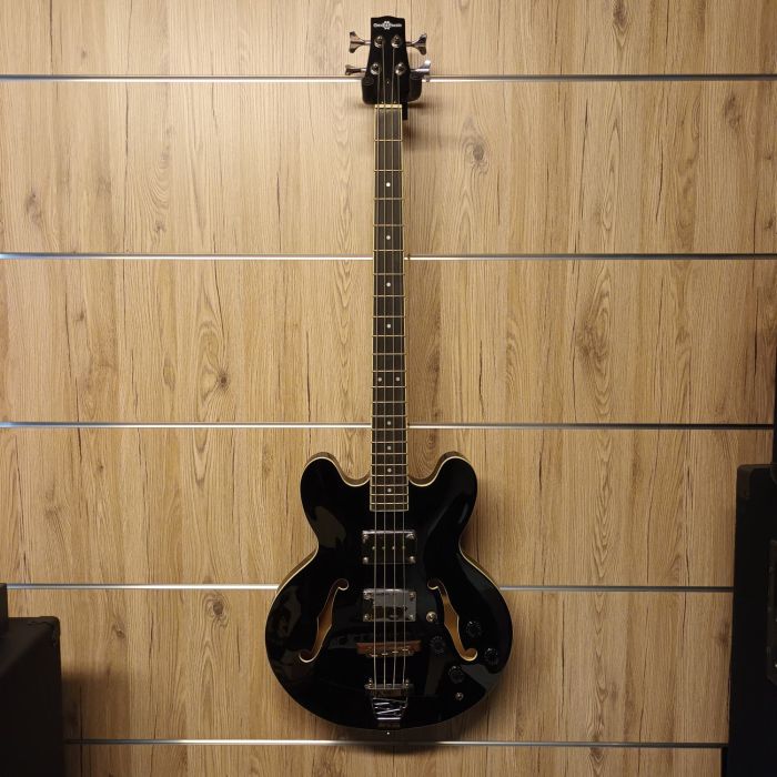BASSO GEAR 4 MUSIC SEMI HOLLOW BLACK USATO main product photo