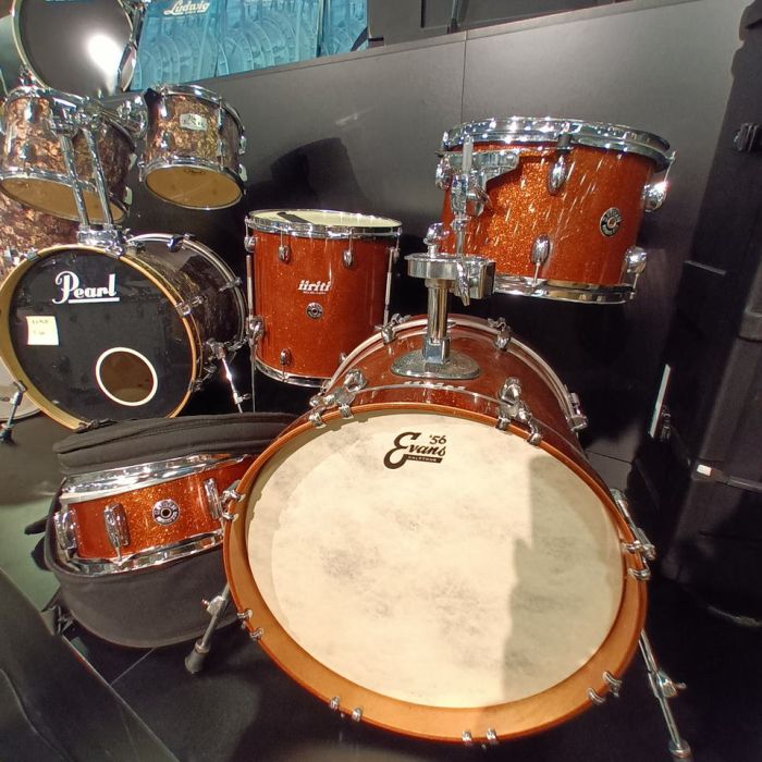 CATALINA JAZZ CLUB GRETCH RULLANTE 14" TOM 12" TIMPANO 14" CASSA 18"USATA main product photo