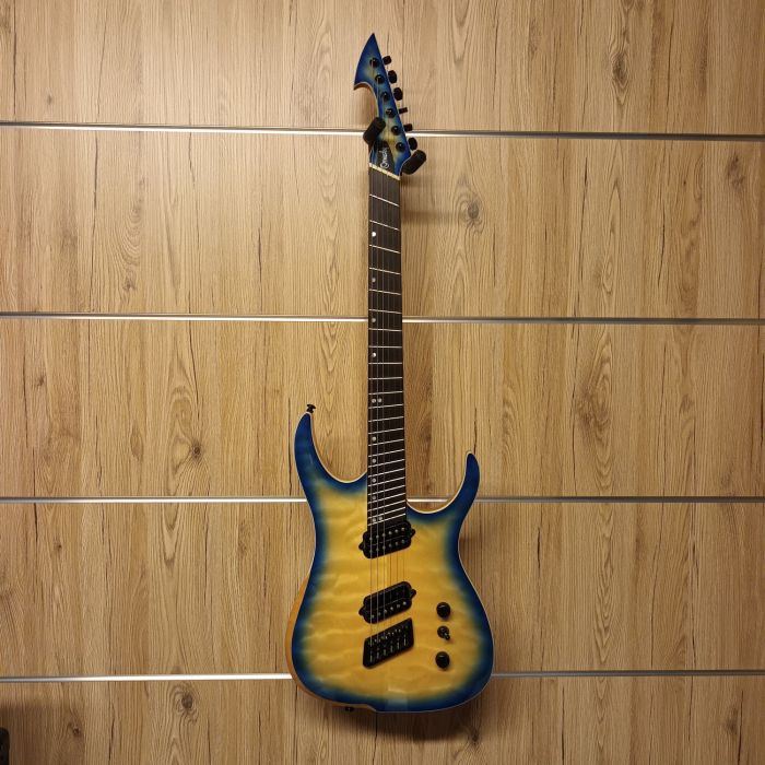 CHITARRA ELETTRICA ORMSBY HYPE GTR MULTI-SCALE 6 BLUE BURST USATA main product photo