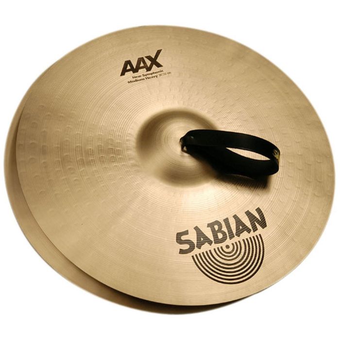 Sabian 22" AAX Symphonic Medium Haevy Coppia Piatti con manali main product photo