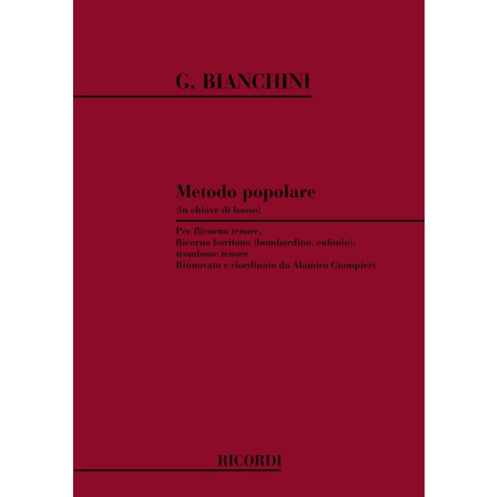 Bianchini Metodo Popolare per Flicorno B asso in Fa main product photo