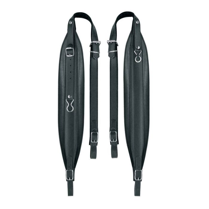 Tracolla Fisarmonica 96-120 Bassi Cuoio Black Boston 80-L-LL main product photo