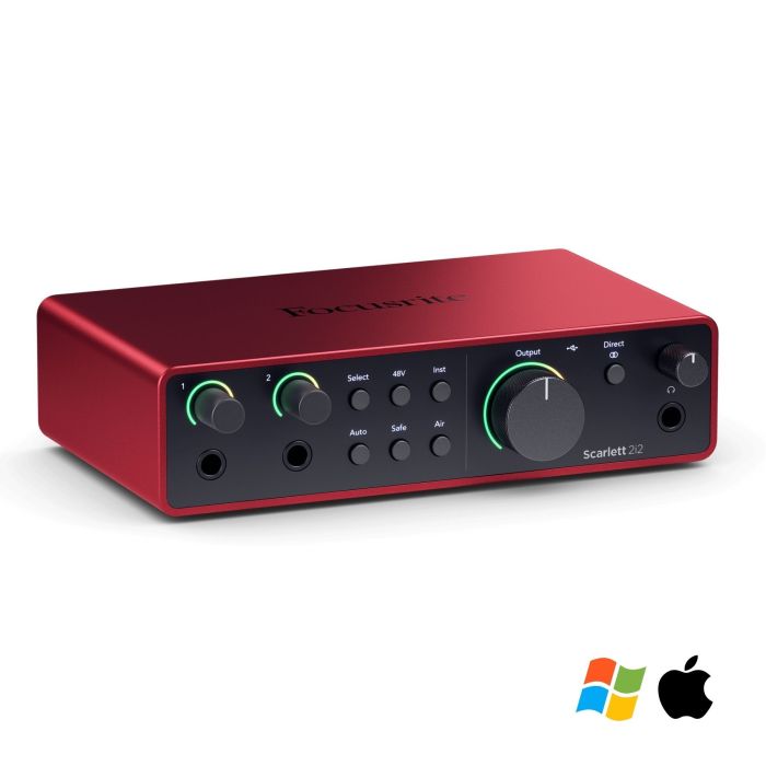 Focusrite Scarlett 2i2 4th Generation main product photo
