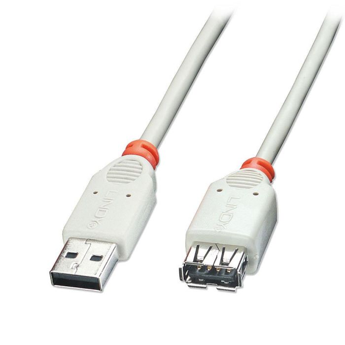 Cavo Lindy prolunga USB 2.0 A maschio/fe mmina 3mt grigio main product photo
