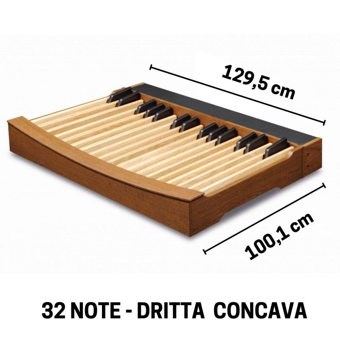 Pedaliera Midi 32 Note Viscount Diritta Concava main product photo