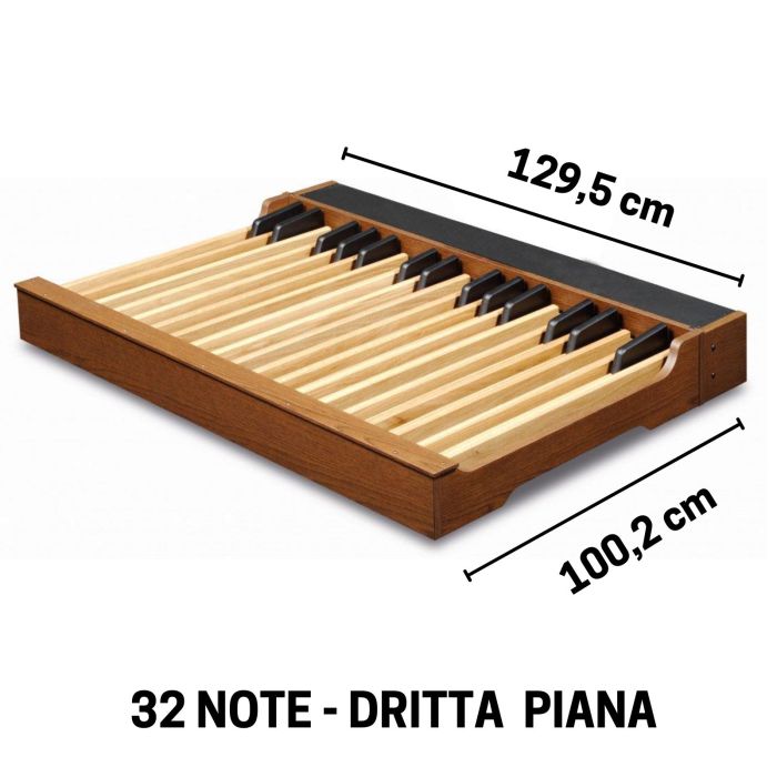 Viscount Pedaliera Midi Diritta Piana 32 Note main product photo