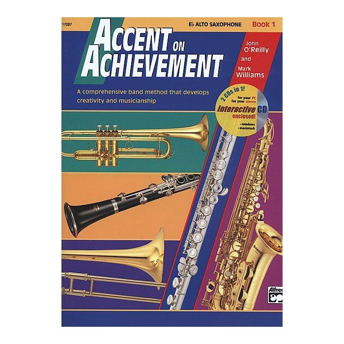 Accent on Achievement Alto Sax 1 + cd main product photo