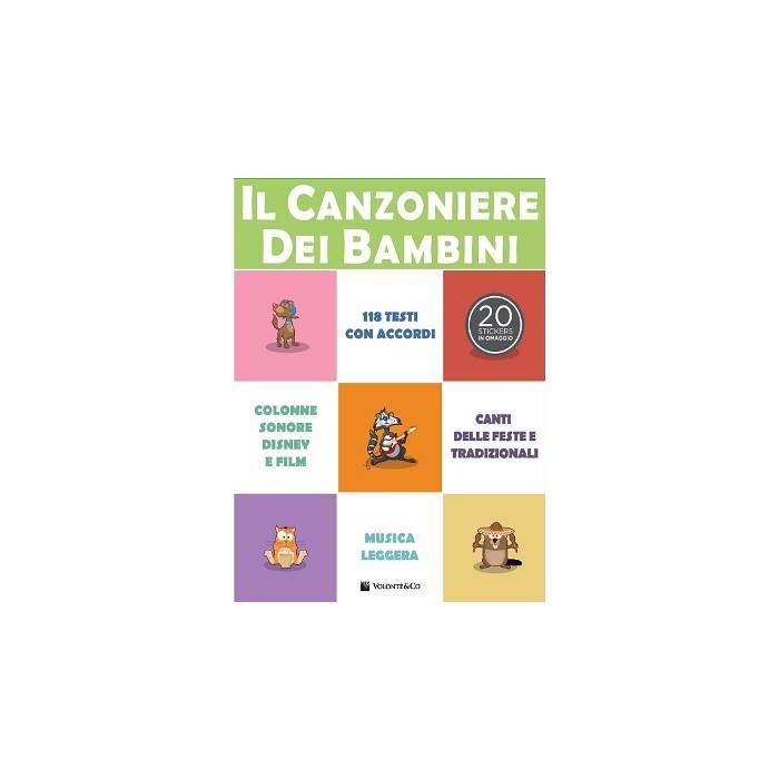 Canzoniere dei bambini Testi Accordi main product photo