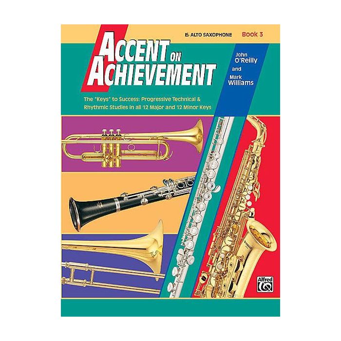 Accent on Achievement Alto Sax Vol. 3 main product photo