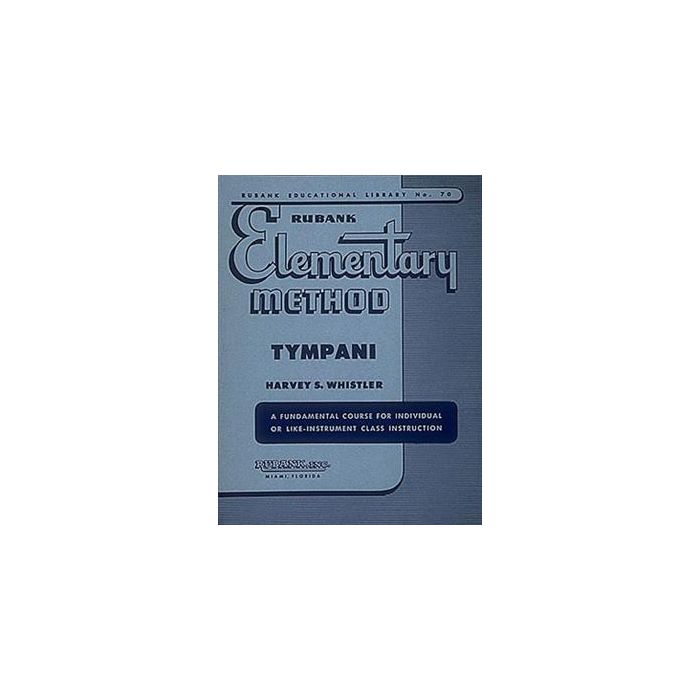 Whistler Elementary Method Tympani Ruban k main product photo
