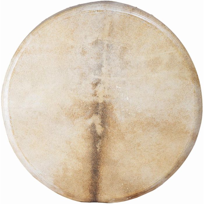 Shaman Drum 40cm Terre' pelle capra con battente main product photo
