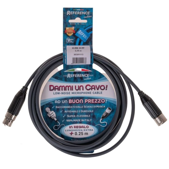 Cavo XLR/XLR 3,25 mt Reference Dammi un cavo! main product photo