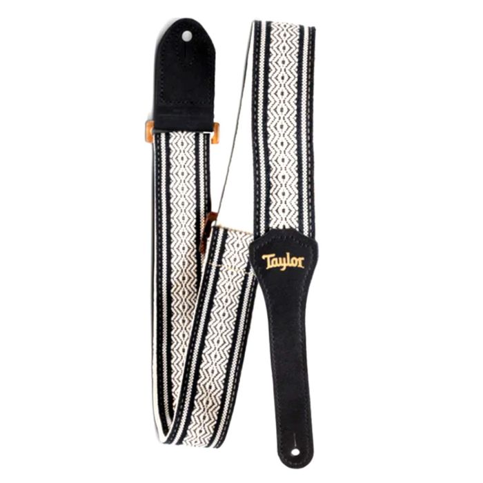 Taylor 4015-20 Tracolla chitarra Academy cotone white/black 5cm main product photo