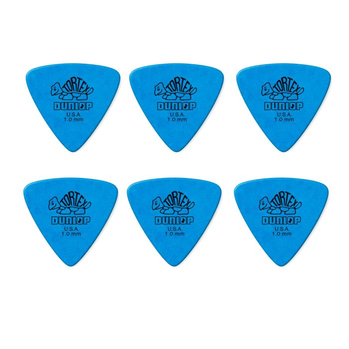 Blister plettri Dunlop 431P1.0 Tortex triangle 6pz 1.0mm main product photo
