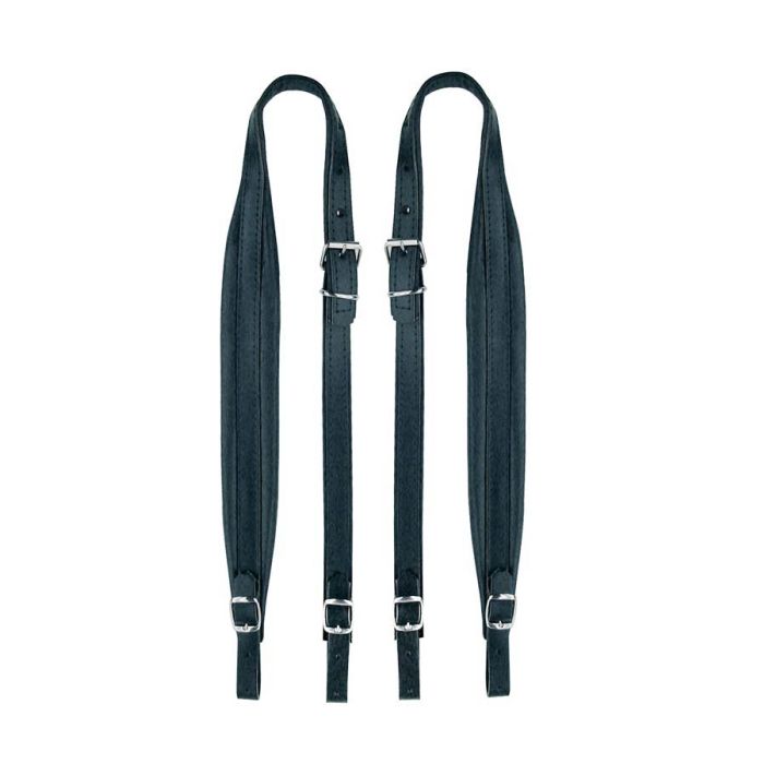 Tracolla Fisarmonica 12-32 Bassi Pelle Black Boston 45-S-CS main product photo