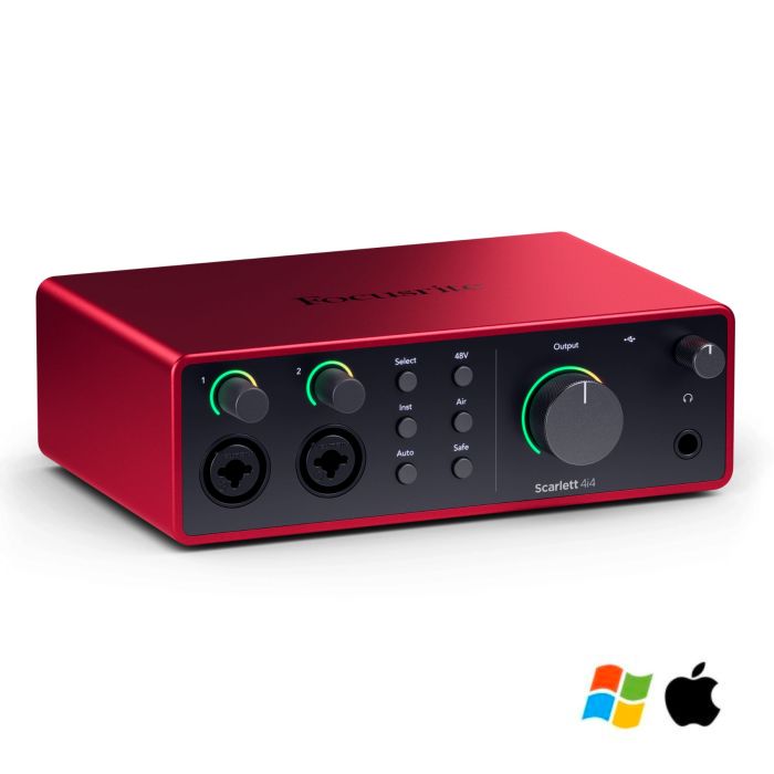 Focusrite Scarlett 4i4 4th Generation main product photo