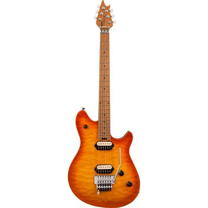 EVH Wolfgang special qm baked maple fb solar main product photo