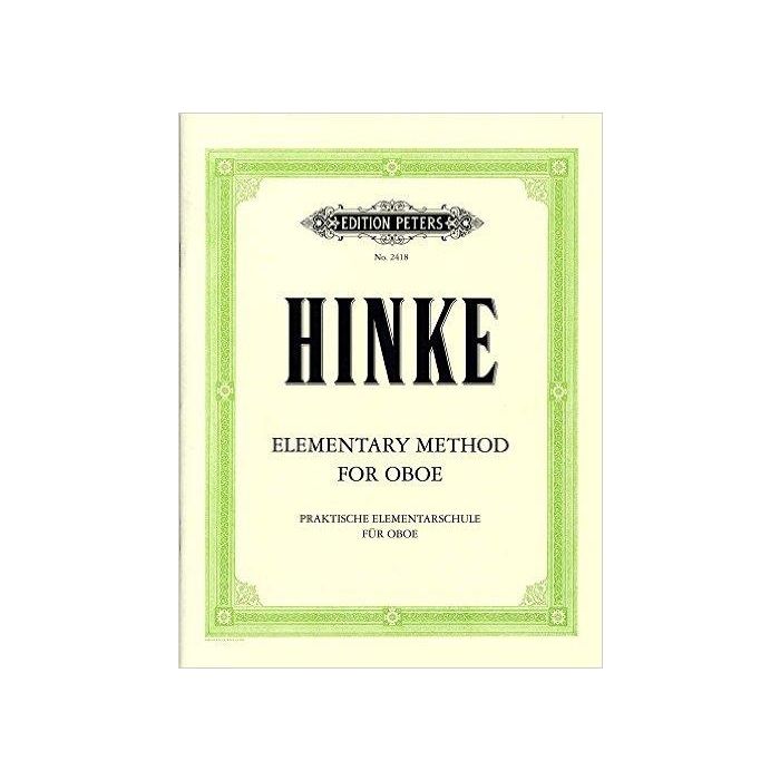 Hinke Elementary Method for Oboe main product photo