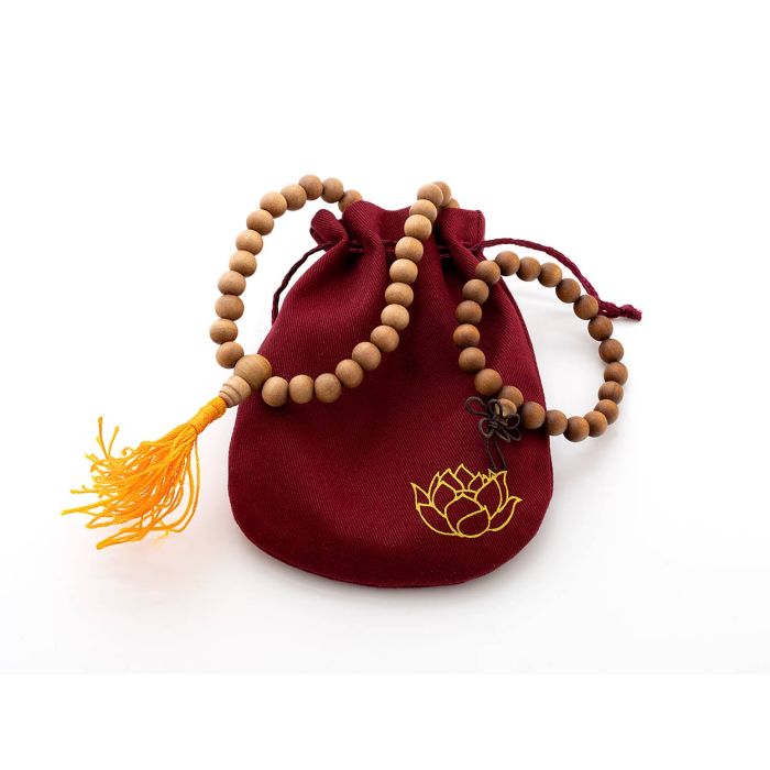 Mala Tibetano con braccialetto in legno di sandalo main product photo