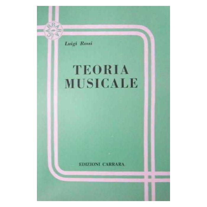 L.Rossi Teoria musicale main product photo