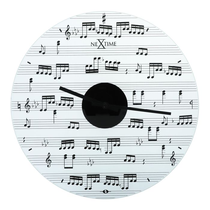 Orologio Musik-Boutique da muro in vetro main product photo