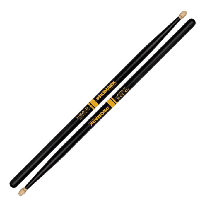 Bacchette Promark Rebound Activegrip 5A Hickory punta legno main product photo
