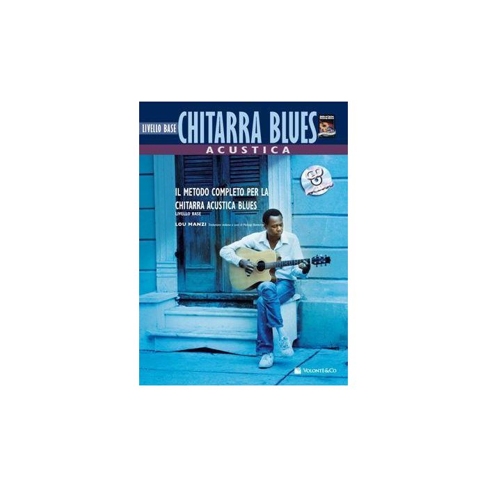 L.Manzi Chitarra Blues Acustica con CD main product photo
