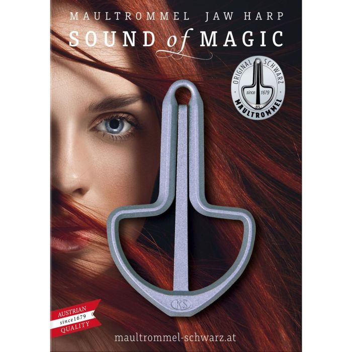 Scacciapensieri Schwarz Fun Harp 65mm n.8 vari colori main product photo