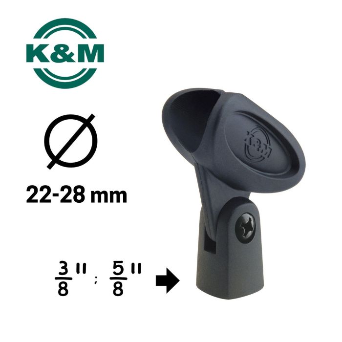 Supporto Microfono K&M 85050 Ø 22/28mm main product photo