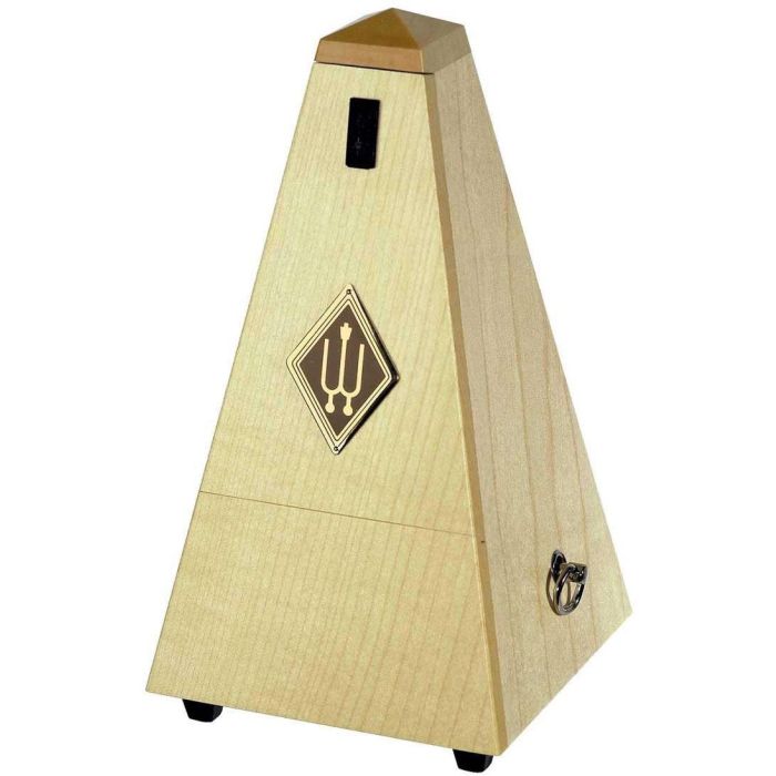 Metronomo Wittner Pyramid 817A acero naturale opaco main product photo