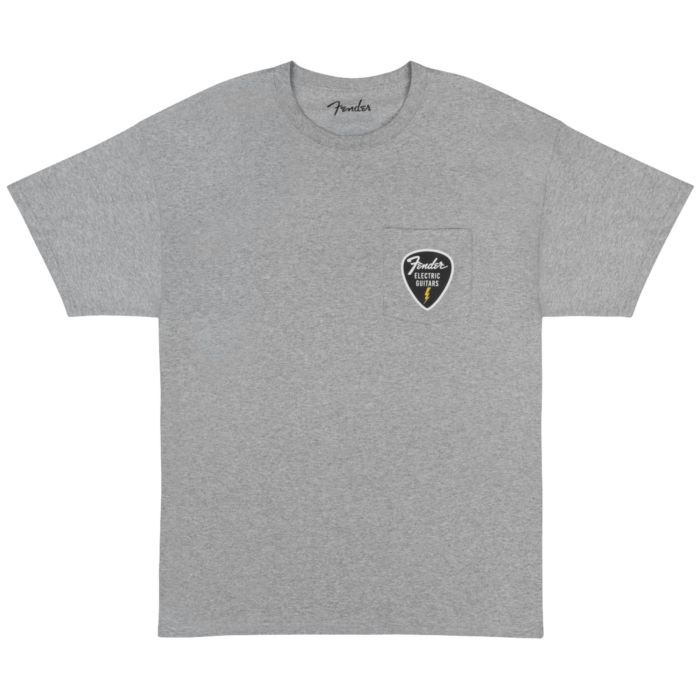 T-Shirt Fender Pick Patch Pocket Tee athletic gray XXL main product photo